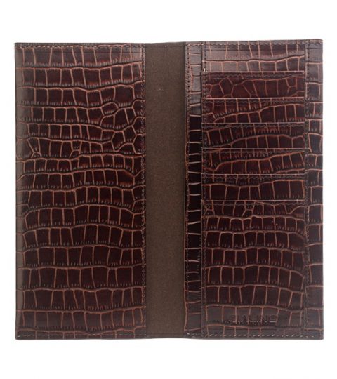 Crocodile-Grain-Bamboo-Pattern-Leather-Phone-Wallet-by-Qialino-7